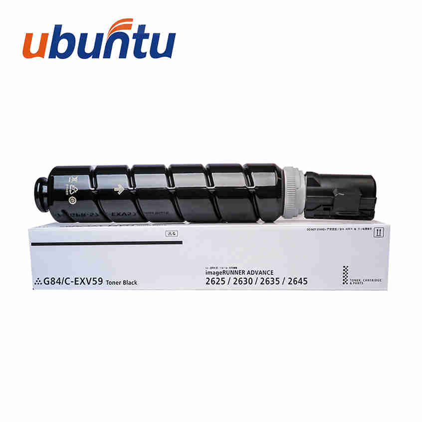 Ubuntu UTC toner compatible noir NPG-84/C-EXV59 NPG-84L, pour les phototcopieurs de Canon IR-2625/2630/2635/2645