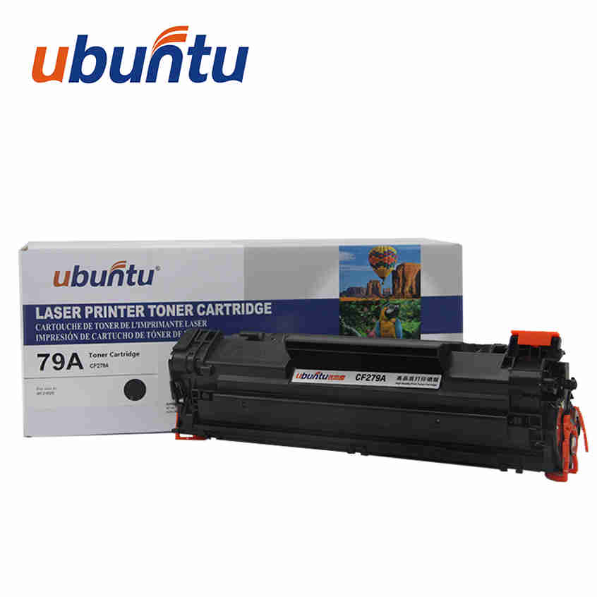 Ubuntu cartouches de toner noir compatibles 79A/X CF279A/X pour les imprimantes de HP Laserjet M12/M26