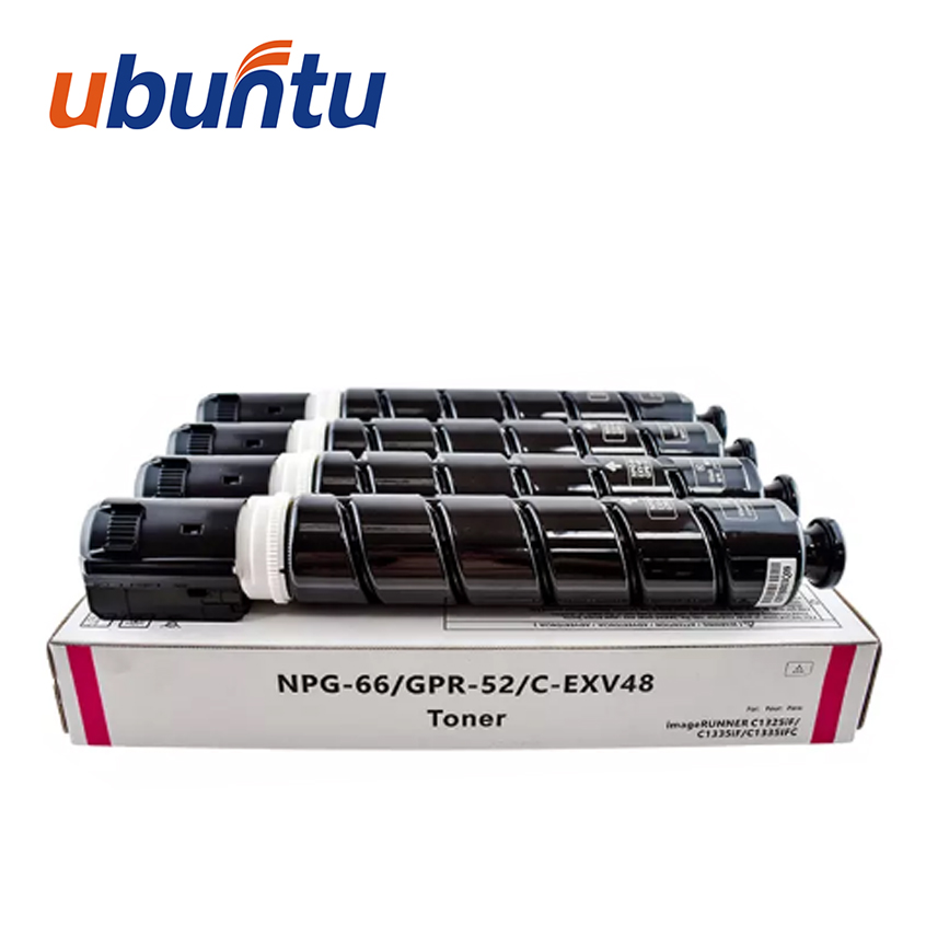 UTC悠久 兼容彩色墨盒 NPG-66/GPR-52/C-EXV48，适用于 Canon IR-C1325/C1335 系列复印机