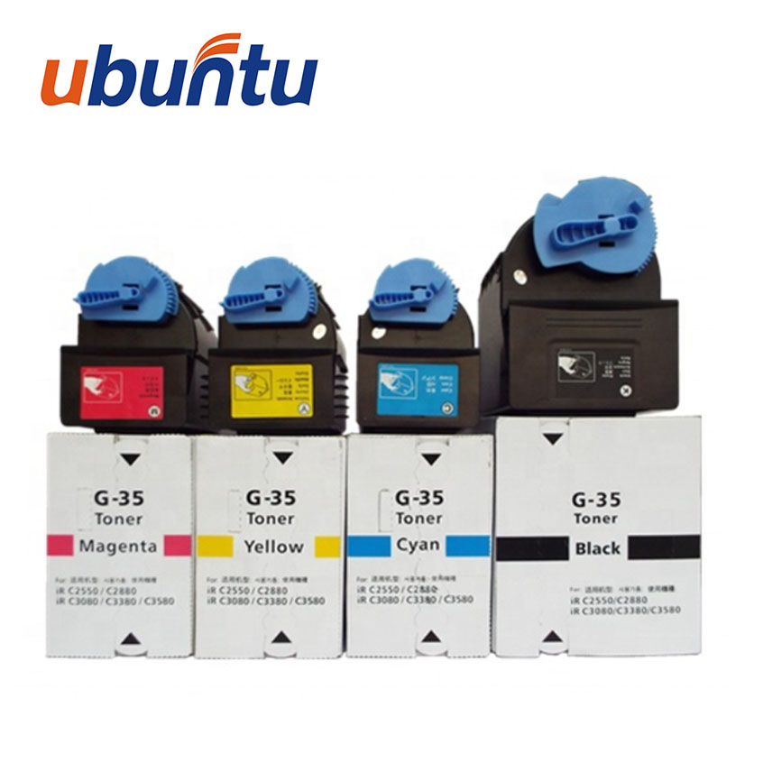 Ubuntu UTC toner compatible noir NPG-35/GPR-23/C-EXV21, pour les phototcopieurs de Canon IR-C2380/C2550/C2880/C3080/C3380/C3480/C3580