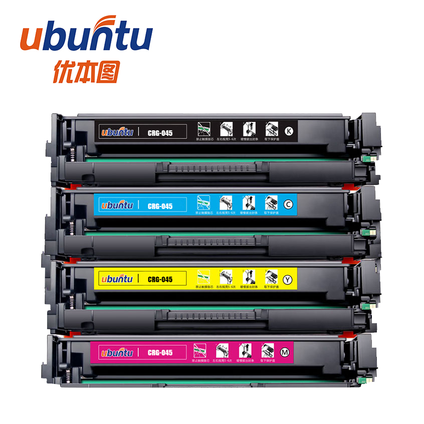 Ubuntu UTC Cartouches de toner compatibles 045 045H CRG-045 CRG-045H pour Canon LBP-610, MF630 Series