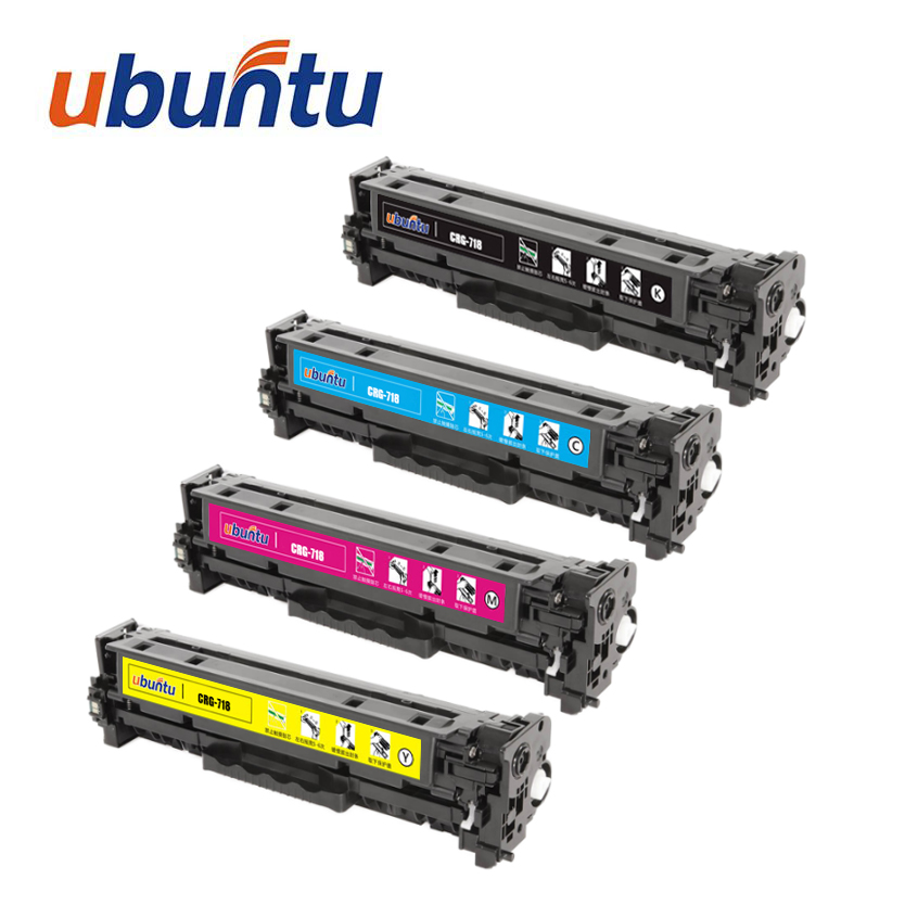 Ubuntu UTC Cartouches de toner compatibles 118/318/418/718 CRG-118/318/418/718  pour Canon LBP-7200/7600/7660/7680, MF8330/8340/8350/830/8550/8580/729