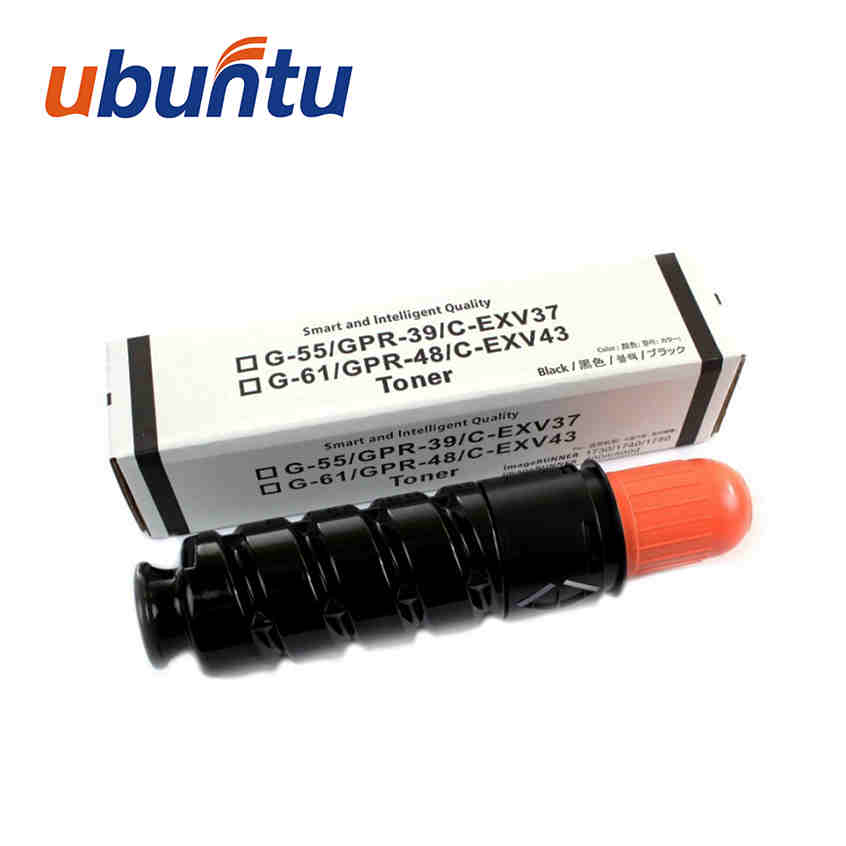 Ubuntu UTC Compatible Black Toner NPG-61/GPG-48/C-EXV43, Used for Canon IR-400/500 Copiers
