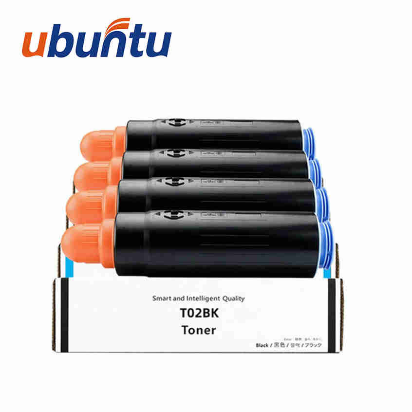 Ubuntu UTC 4-Packs Compatible Toner T02, Used for Canon IR-C8000VP/C9010VP/ C10000VP/C10010VP Photo Copiers