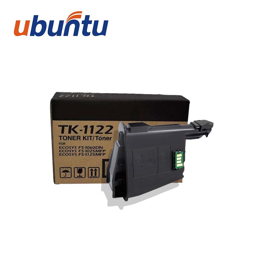 Cartouche de toner noir pour photocopieur Compatible TK1122 de haute qualité utilisée pour Kyocera ECOSYS FS-1060DN