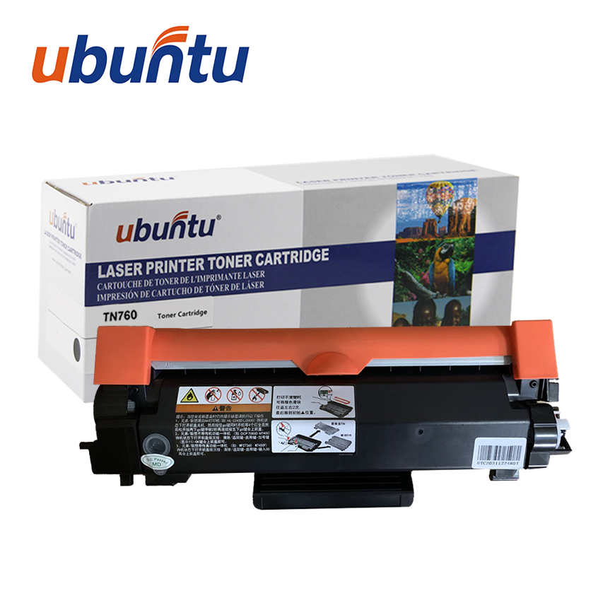 UTC悠久兼容打印机黑色粉盒TN760，适用于兄弟HL-L2350DW/L2370DW/L2370DWXL/L2390DW/L2395DW DCP-L2550DW MFC-L2710DW/ L2730DW/L2750DW/L2750DW系列机器