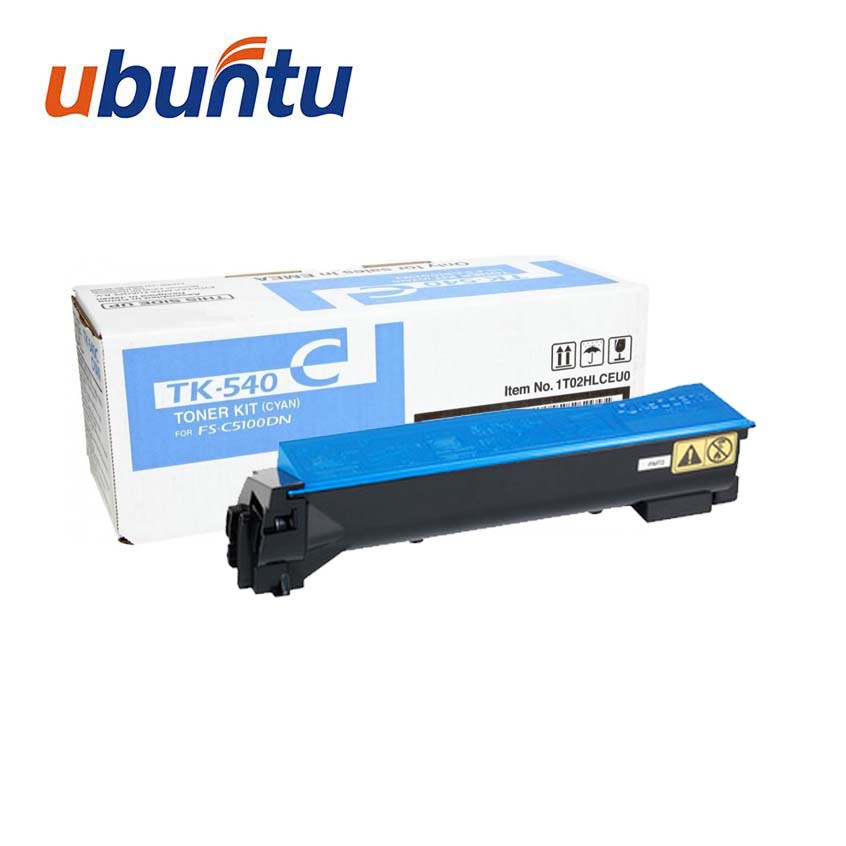Cartouche de toner noir pour photocopieur Compatible TK540/541/542/543/544 de haute qualité utilisée pour Kyocera FS-C5100dn