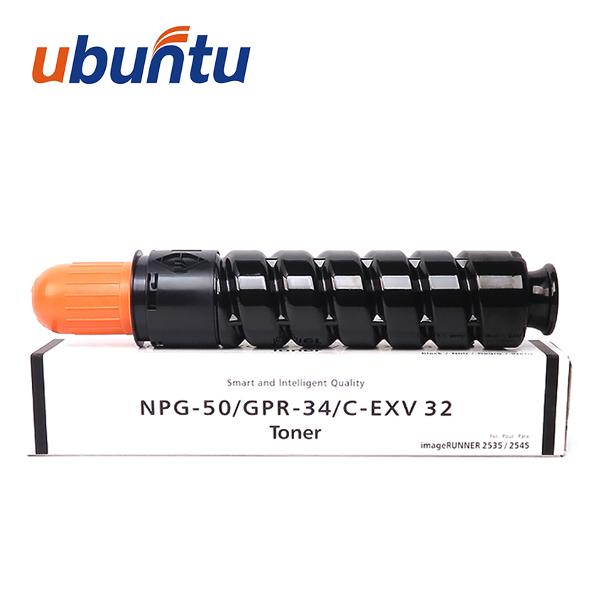 Ubuntu toner noir NPG-50/GPR-34/C-EXV32, compatible avec les photocopieurs de Canon IR-2535/2545